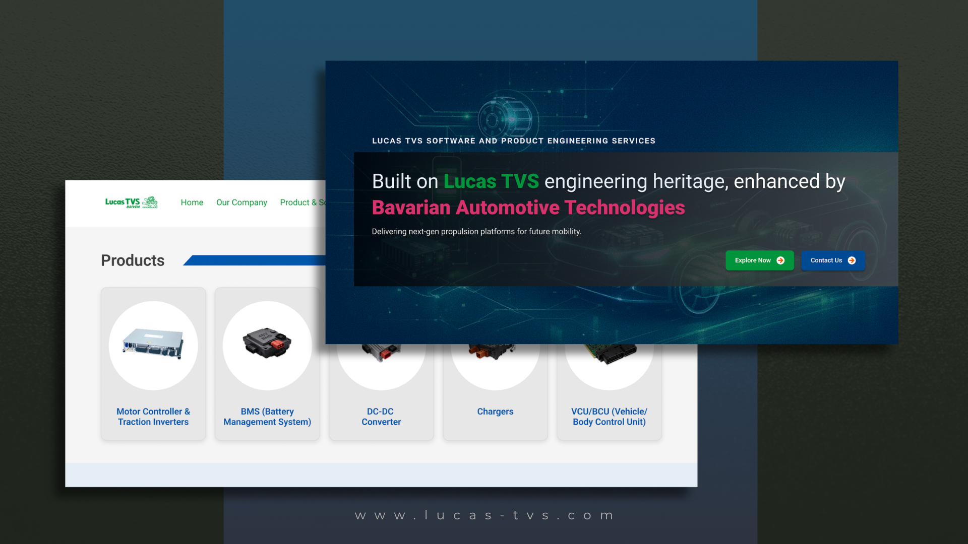 Lucas TVS Website