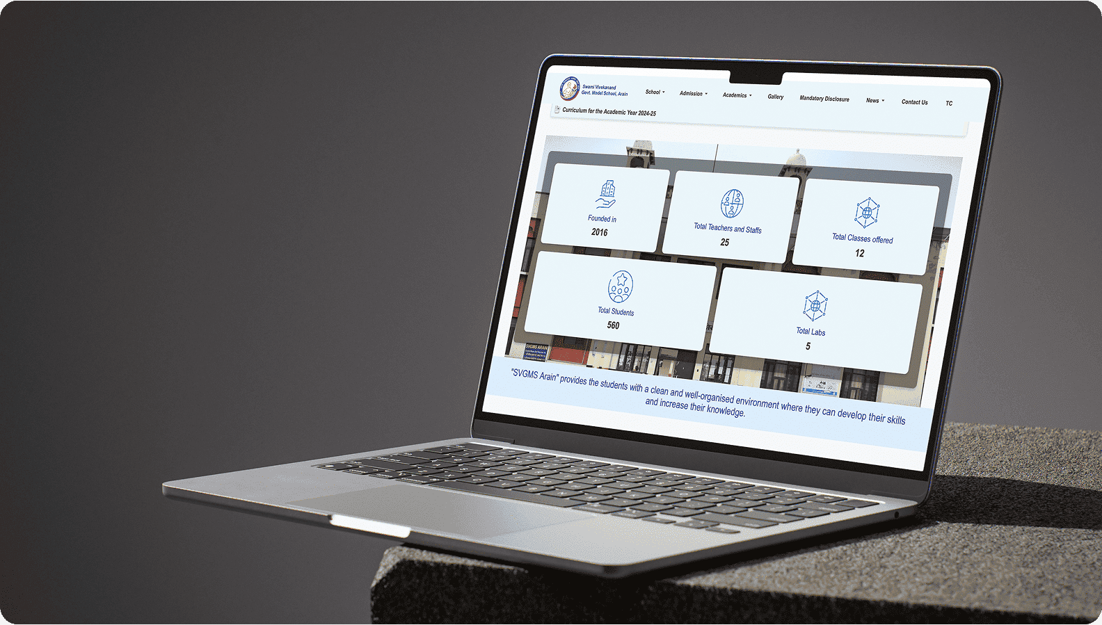 SVGMS Arain  - Website